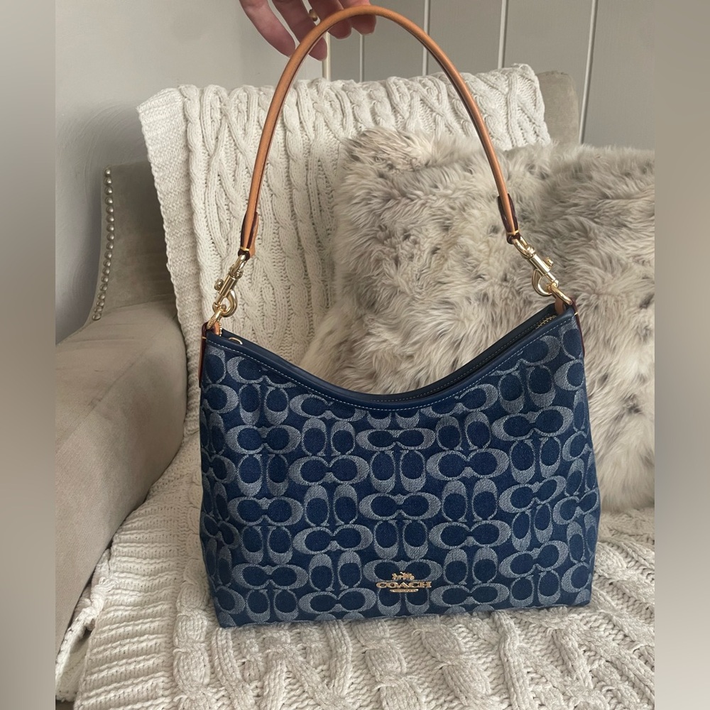 Coach Regular Denim Laurel bag